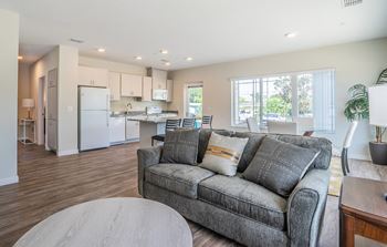 Living Room Interior at Osprey Park 62+ Apartments, Florida, 34758